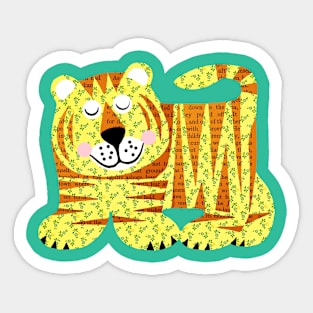 Cute Tiger Sticker